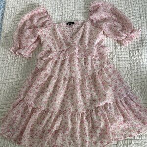 Floral Pink Dress